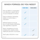 Adams Five-Part 1099-NEC Online Tax Kit, Five-Part Carbonless, 3.66 x 8.5, 15/Pack