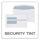 Adams W-2 Peel and Seal Envelopes, Commercial Flap, Self-Adhesive Closure, 5.63 x 9, White, 15/Pack