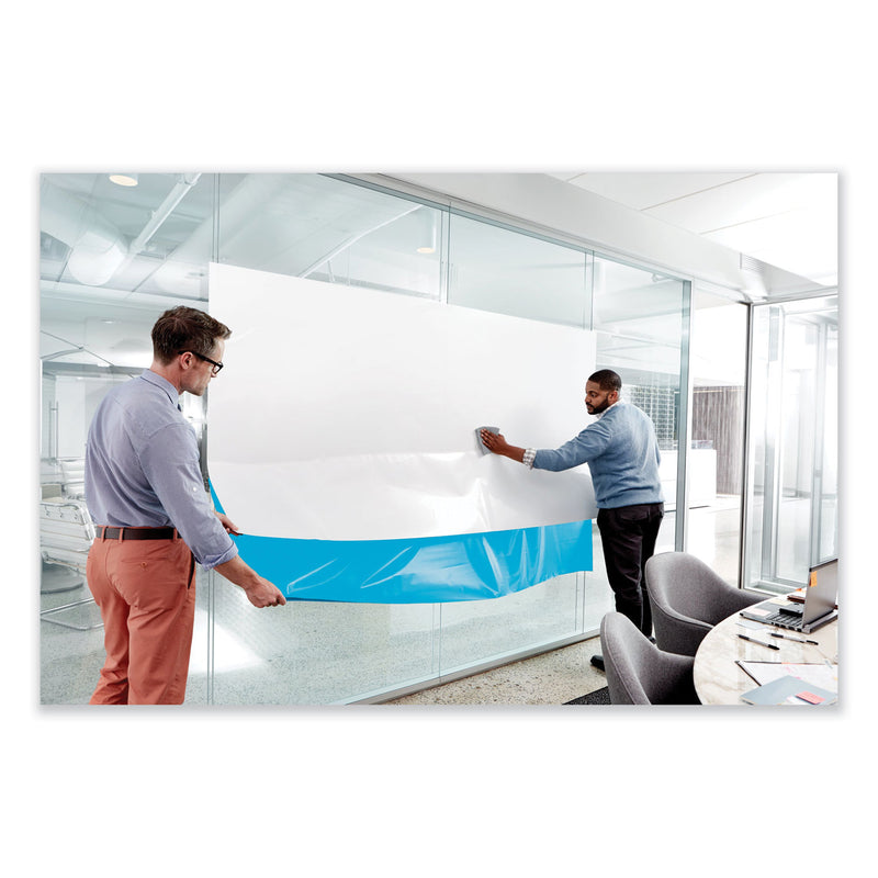 Post-it Dry Erase Surface with Adhesive Backing, 72" x 48", White
