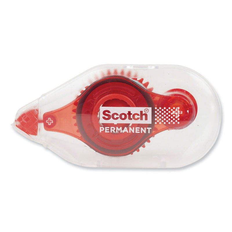 Scotch Tape Runner, 0.31" x 49 ft, Dries Clear