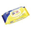 LYSOL Disinfecting Wipes Flatpacks, 6.69 x 7.87, Lemon and Lime Blossom, 80 Wipes/Flat Pack