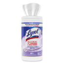 LYSOL Disinfecting Wipes, 7 x 7.25, Early Morning Breeze, 80 Wipes/Canister, 6 Canisters/Carton