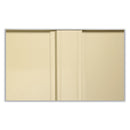 Tennsco 72" High Standard Cabinet (Unassembled), 36 x 24 x 72, Putty
