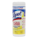 LYSOL Disinfecting Wipes, 7 x 7.25, Lemon and Lime Blossom, 35 Wipes/Canister