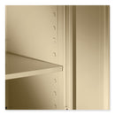 Tennsco 72" High Standard Cabinet (Unassembled), 36 x 24 x 72, Putty