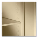 Tennsco 72" High Standard Cabinet (Assembled), 30 x 15 x 72, Putty