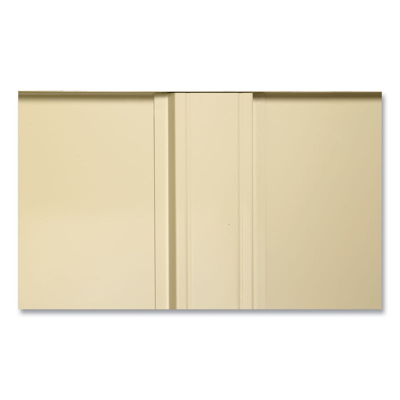 Tennsco 72" High Standard Cabinet (Unassembled), 36 x 24 x 72, Light Gray