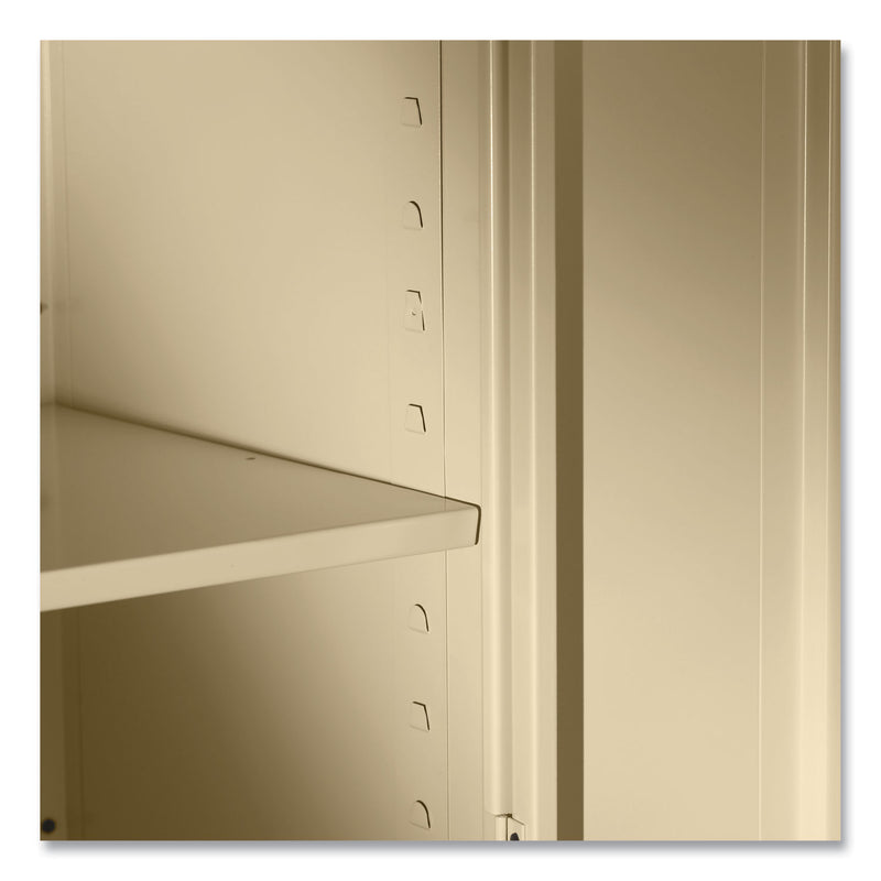 Tennsco 72" High Standard Cabinet (Assembled), 36 x 18 x 72, Light Gray