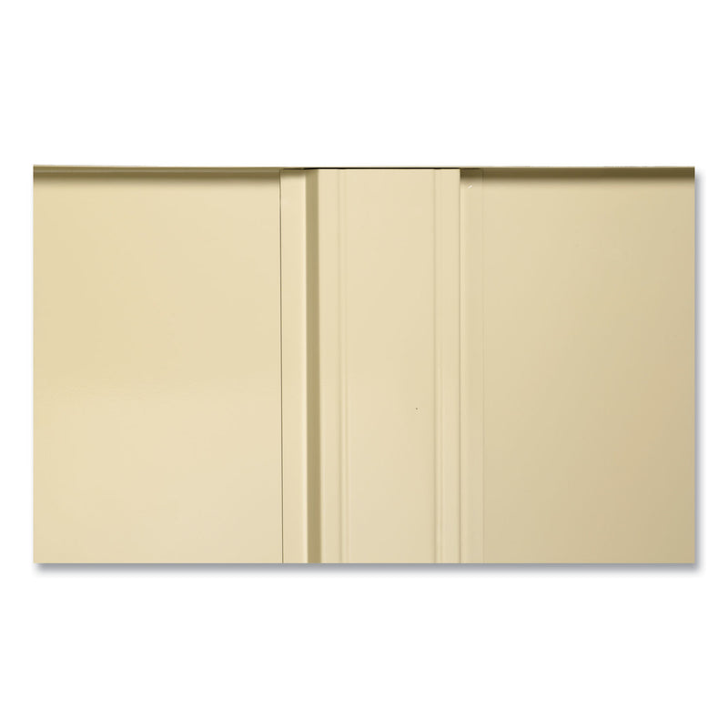 Tennsco 72" High Standard Cabinet (Assembled), 30 x 15 x 72, Putty