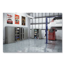 Tennsco 72" High Standard Cabinet (Unassembled), 36 x 18 x 72, Black