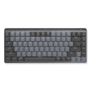 Logitech MX Mechanical Wireless Illuminated Performance Keyboard, Mini, Graphite