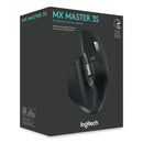 Logitech MX Master 3S Performance Wireless Mouse, 2.4 GHz Frequency/32 ft Wireless Range, Right Hand Use, Black