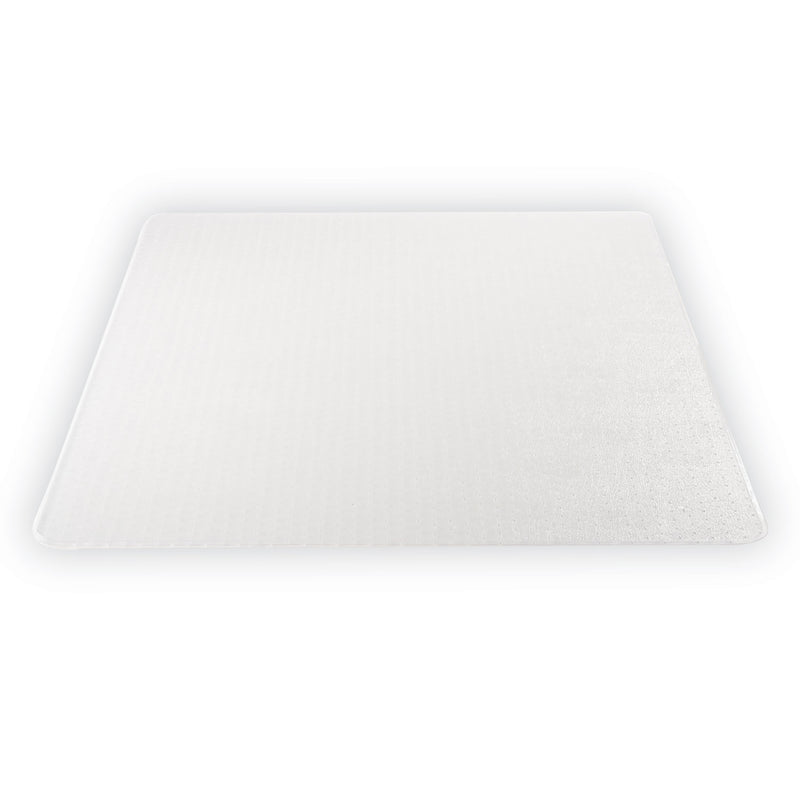 deflecto DuraMat Moderate Use Chair Mat for Low Pile Carpet, 36 x 48, Rectangular, Clear