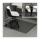 deflecto Ergonomic Sit Stand Mat, 60 x 46, Black