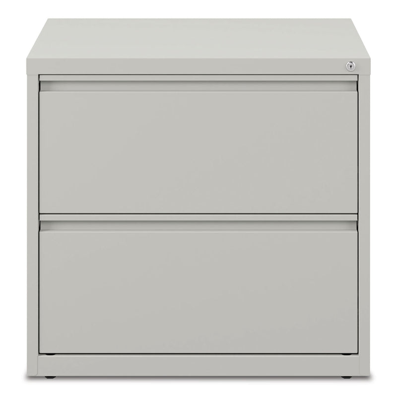 Alera Lateral File, 2 Legal/Letter-Size File Drawers, Light Gray, 30" x 18.63" x 28"