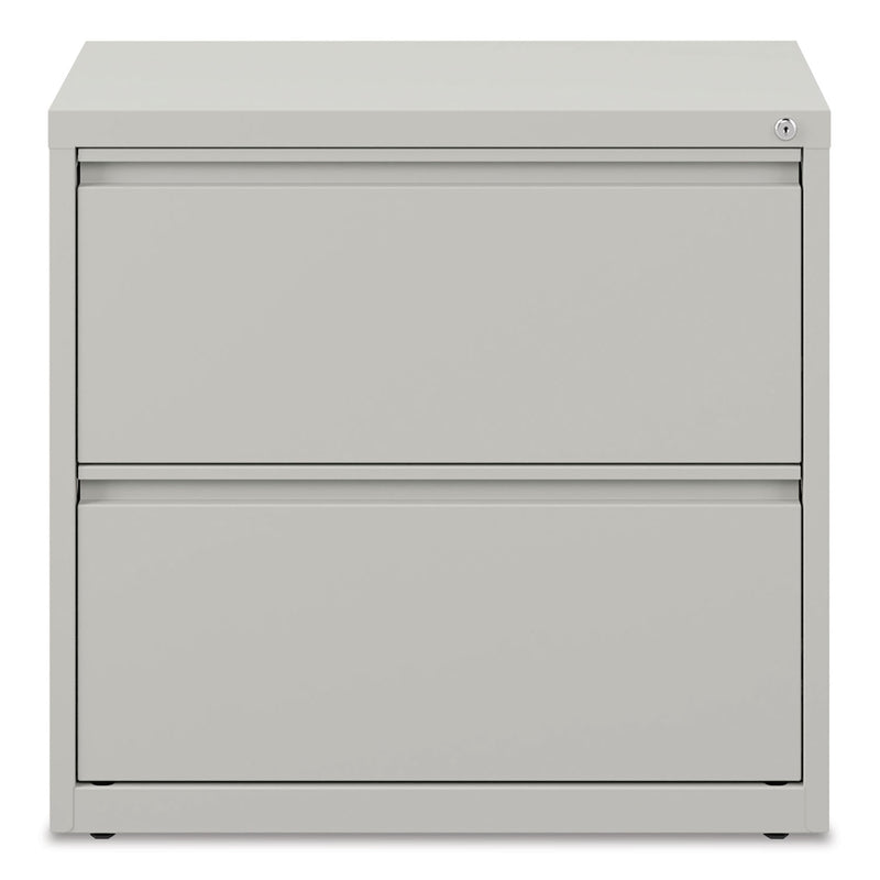 Alera Lateral File, 2 Legal/Letter-Size File Drawers, Light Gray, 30" x 18.63" x 28"