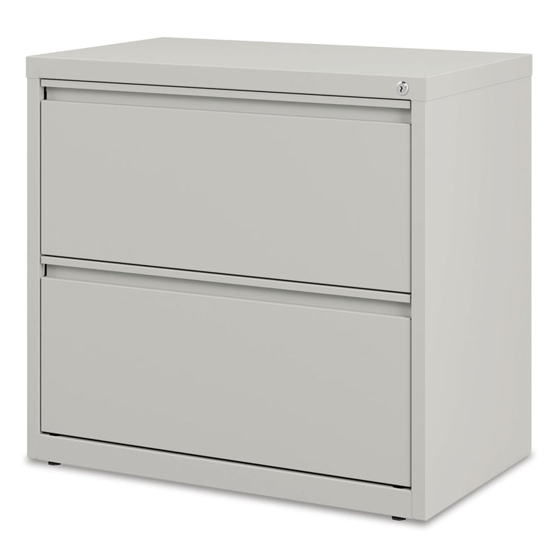 Alera Lateral File, 2 Legal/Letter-Size File Drawers, Light Gray, 30" x 18.63" x 28"