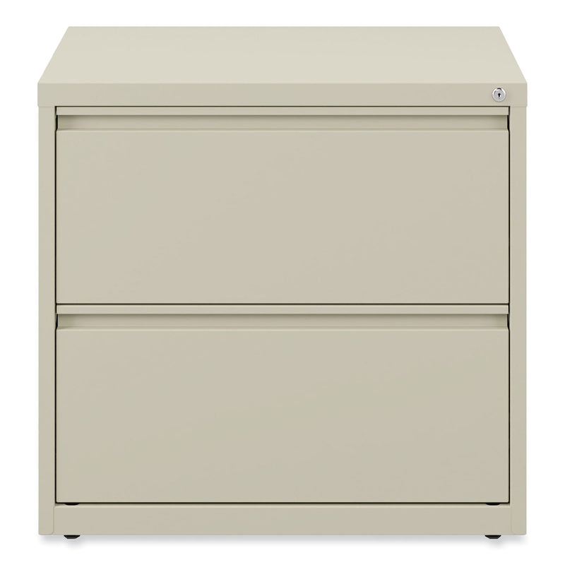Alera Lateral File, 2 Legal/Letter-Size File Drawers, Putty, 30" x 18.63" x 28"