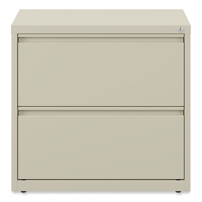 Alera Lateral File, 2 Legal/Letter-Size File Drawers, Putty, 30" x 18.63" x 28"