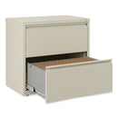Alera Lateral File, 2 Legal/Letter-Size File Drawers, Putty, 30" x 18.63" x 28"