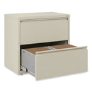 Alera Lateral File, 2 Legal/Letter-Size File Drawers, Putty, 30" x 18.63" x 28"