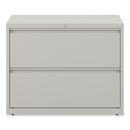 Alera Lateral File, 2 Legal/Letter-Size File Drawers, Light Gray, 36" x 18" x 28"