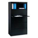 Alera Lateral File, 5 Legal/Letter/A4/A5-Size File Drawers, Black, 36" x 18.63" x 67.63"