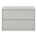 Alera Lateral File, 2 Legal/Letter-Size File Drawers, Light Gray, 42" x 18.63" x 28"