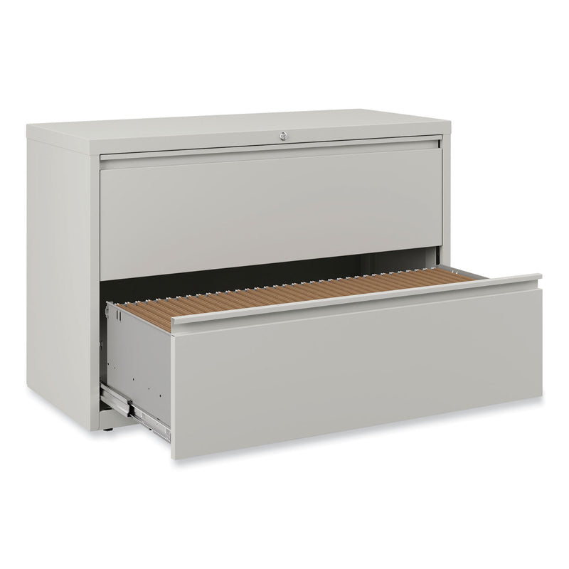Alera Lateral File, 2 Legal/Letter-Size File Drawers, Light Gray, 42" x 18.63" x 28"