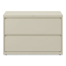 Alera Lateral File, 2 Legal/Letter-Size File Drawers, Putty, 42" x 18.63" x 28"