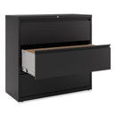 Alera Lateral File, 3 Legal/Letter/A4/A5-Size File Drawers, Black, 42" x 18.63" x 40.25"