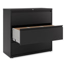 Alera Lateral File, 3 Legal/Letter/A4/A5-Size File Drawers, Black, 42" x 18.63" x 40.25"