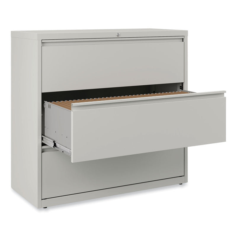 Alera Lateral File, 3 Legal/Letter/A4/A5-Size File Drawers, Light Gray, 42" x 18.63" x 40.25"