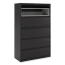 Alera Lateral File, 5 Legal/Letter/A4/A5-Size File Drawers, Black, 42" x 18.63" x 67.63"