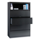 Alera Lateral File, 5 Legal/Letter/A4/A5-Size File Drawers, Charcoal, 42" x 18.63" x 67.63"