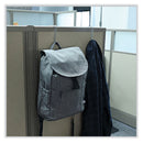 Alera Single Sided Partition Garment Hook, Steel, 0.5 x 3.13 x 4.75, Over-the-Door/Over-the-Panel Mount, Silver, 2/Pack