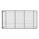 Alera Wire Shelving Garment Rack, 30 Garments, 36w x 18d x 75h, Black