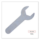 Alera Optional Casters for Wire Shelving, Grip Ring Stem, 3" Wheel, Black, 4/Set (2 Locking)