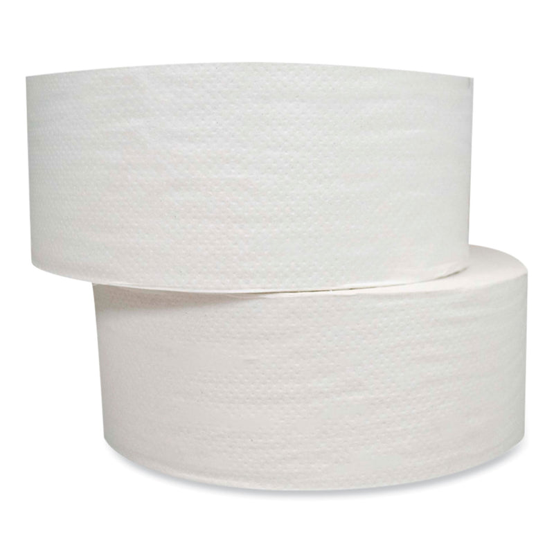 GEN Jumbo JRT Bath Tissue, Septic Safe, 2-Ply, White, 3.25" x 720 ft, 12 Rolls/Carton