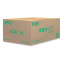 Morcon Tissue Morsoft Controlled Bath Tissue, Septic Safe, 2-Ply, White, Band-Wrapped, 500 Sheets/Roll, 24 Rolls/Carton