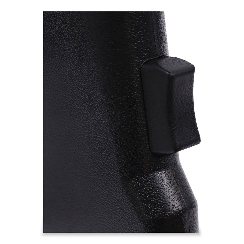 Alera Optional Height-Adjustable T-Arms for Alera Essentia and Interval Series Chairs, Black, 2/Set