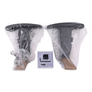 Alera Optional Height-Adjustable T-Arms for Alera Essentia and Interval Series Chairs, Black, 2/Set