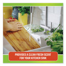 CLR PRO Fresh and Clean Garbage Disposal, Fresh Scent, 5 Pods/Pack, 6 Packs