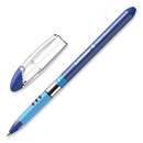 Schneider Slider Basic Ballpoint Pen, Stick, Fine 0.7 mm, Blue Ink, Blue Barrel, 10/Box