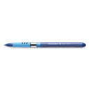 Schneider Slider Basic Ballpoint Pen, Stick, Extra-Bold 1.4 mm, Blue Ink, Blue Barrel, 10/Box