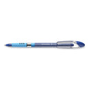 Schneider Slider Basic Ballpoint Pen, Stick, Fine 0.7 mm, Blue Ink, Blue Barrel, 10/Box