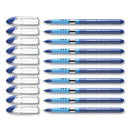 Schneider Slider Basic Ballpoint Pen, Stick, Medium 0.8 mm, Blue Ink, Blue Barrel, 10/Box