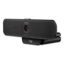 Logitech C925e Webcam, 1920 pixels x 1080 pixels, 2 Mpixels, Black