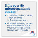 Clorox Bleach Germicidal Cleaner, 128 oz Refill Bottle, 4/Carton