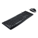 Logitech Wired Media Combo MK200, USB 2.0, Black